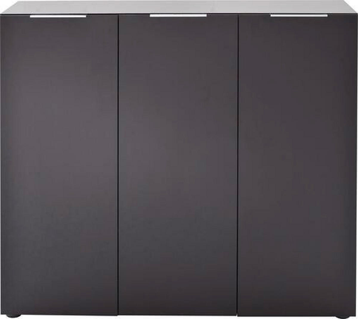 GARDEROBE 3-teilig  in 175/190/39 cm  - Eichefarben/Anthrazit, Design, Holzwerkstoff (175/190/39cm) - Carryhome