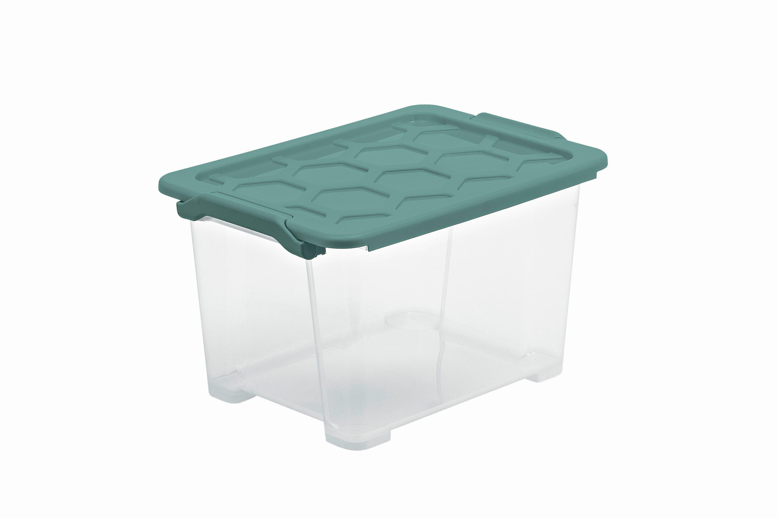 BOX     - Mintgrün, Basics, Kunststoff (28,3/23/39,3cm) - Rotho