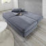 SCHLAFSOFA in Textil Naturfarben - Chromfarben/Naturfarben, Design, Textil/Metall (200/91/92cm) - Novel SCHLAFSOFA in Textil Naturfarben - Chromfarben/Naturfarben, Design, Textil/Metall (200/91/92cm) - Novel