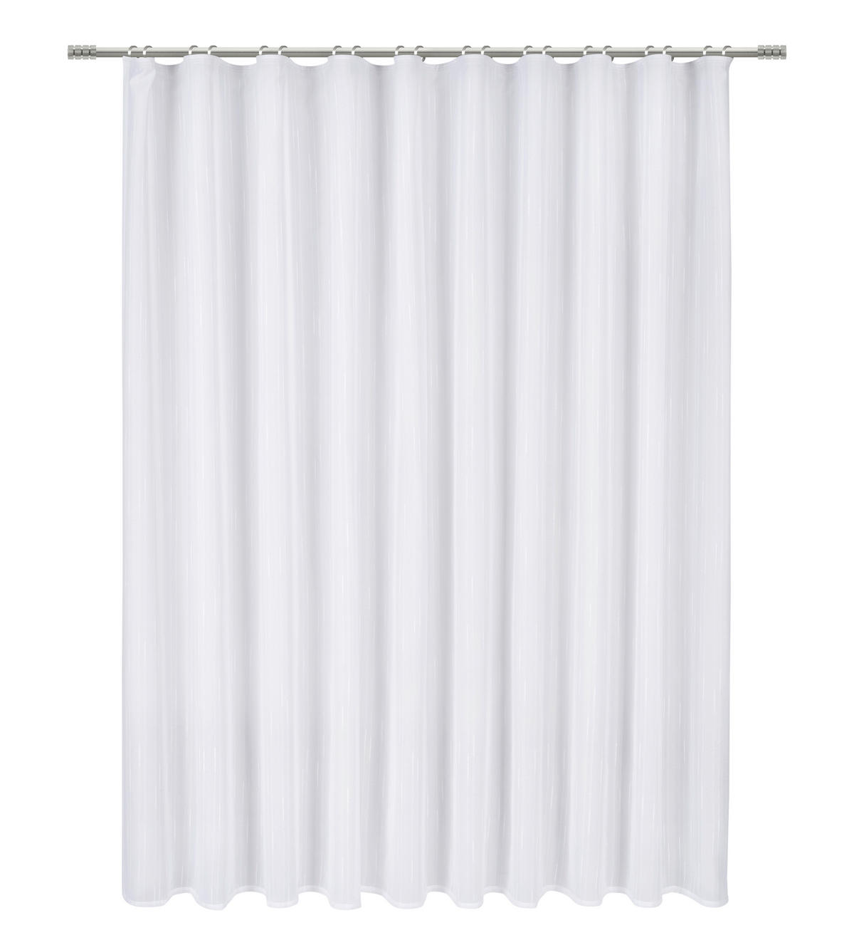 FERTIGSTORE  transparent   300/225 cm  - Weiß, Basics, Textil (300/225cm) - Esposa