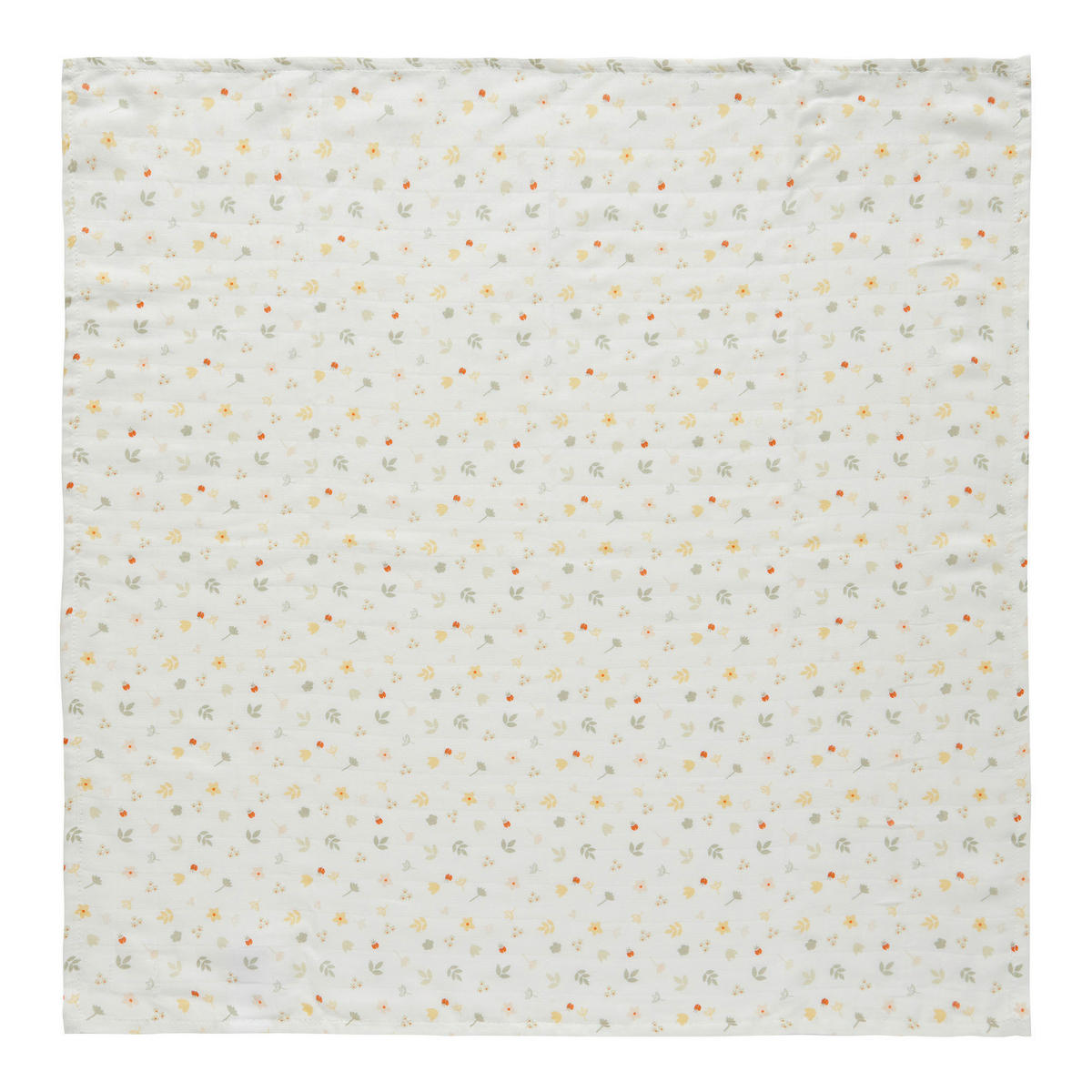 MULLWINDELNSET   Bohemian Garden 3-teilig  - Gelb/Weiß, Basics, Textil (70/70/0,3cm) - Bebe Jou