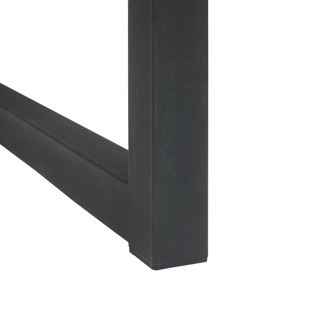 SCHREIBTISCH 140/70/75 cm  in Schwarz, Eiche Artisan  - Schwarz/Eiche Artisan, MODERN, Holzwerkstoff/Metall (140/70/75cm) - MID.YOU
