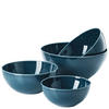SCHÜSSELSET 4-teilig Daily Night  37,4/29,4/28,2 cm  - Blau, Basics, Keramik (37,4/29,4/28,2cm) - Thomas