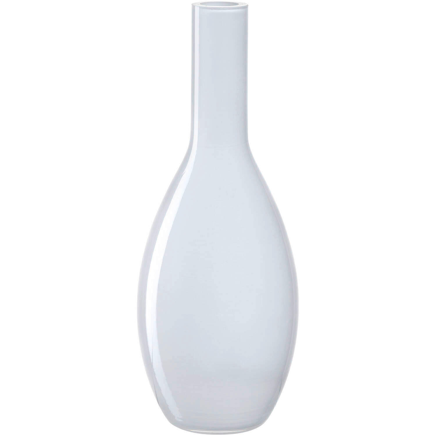 VASE  - Weiß, Basics, Glas (7/18/7cm) - Leonardo