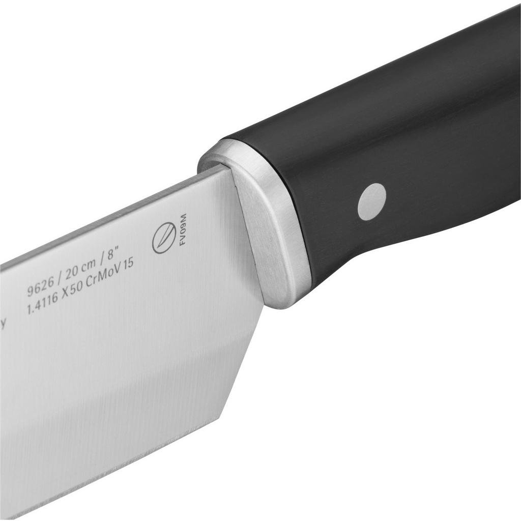 Thumbnail - WMF Kochmesser Sequence, Metall, Kunststoff, 20 cm, rostfrei, ergonomischer Griff, rutschfester antibakteriell, extrem s...