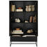 SCHRANK in massiv Eiche Schwarz - Schwarz, Design, Holz/Metall (85/149/35,5cm) - Lomoco SCHRANK in massiv Eiche Schwarz - Schwarz, Design, Holz/Metall (85/149/35,5cm) - Lomoco
