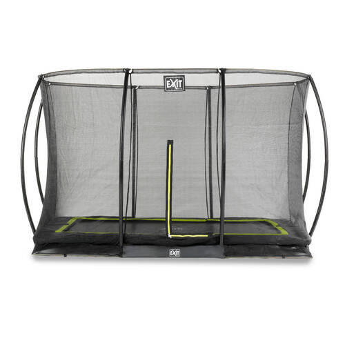 TRAMPOLIN EXIT GROUND 244X366  - Schwarz, KONVENTIONELL, Kunststoff/Metall (366/203/244cm) - EXIT Toys