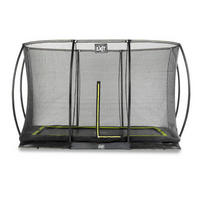 TRAMPOLIN EXIT GROUND 244X366  - Schwarz, KONVENTIONELL, Kunststoff/Metall (366/203/244cm) - EXIT Toys