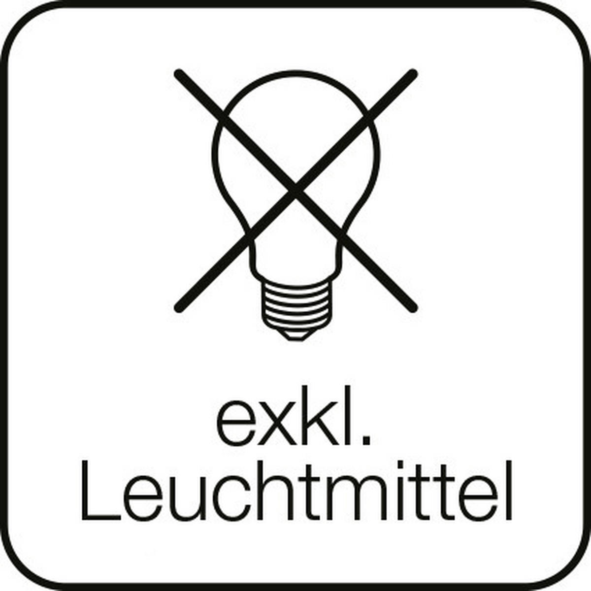 STOLNÍ LAMPA, E27, 25/24,5 cm  - jantarové barvy, Basics, kov/sklo (25/24,5cm)