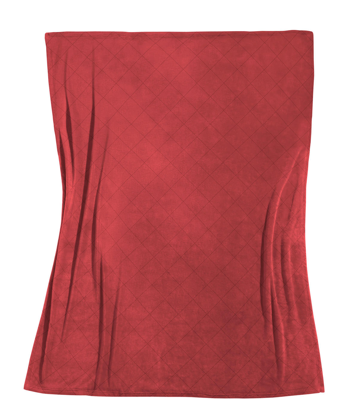 PLAID Plaids 150/200 cm  - Rot, Basics, Textil (150/200cm) - Fleuresse