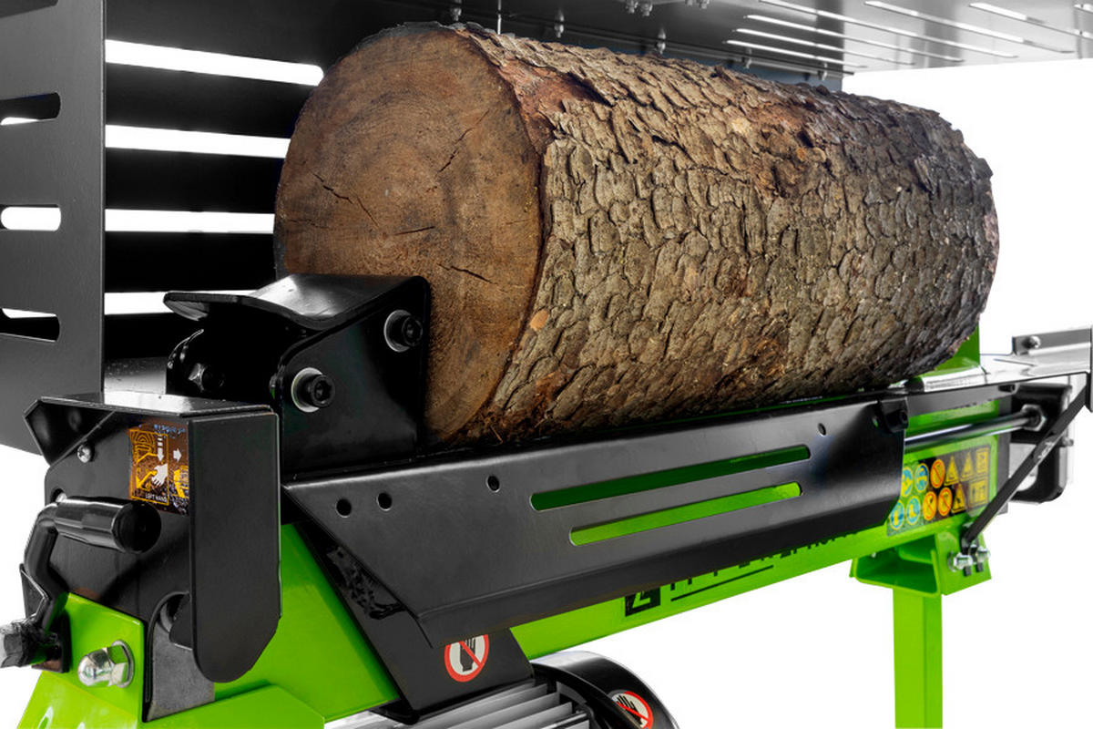 HOLZSPALTER  - Grün, Basics, Metall (116/61/42,5cm) - Zipper