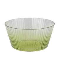 SCHALE   - Transparent/Grün, Basics, Kunststoff (15/7,2cm) - Ambia Home