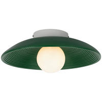 WANDLEUCHTE 35/11 cm   - Grün, Design, Kunststoff/Metall (35/11cm) - Collet's Monde