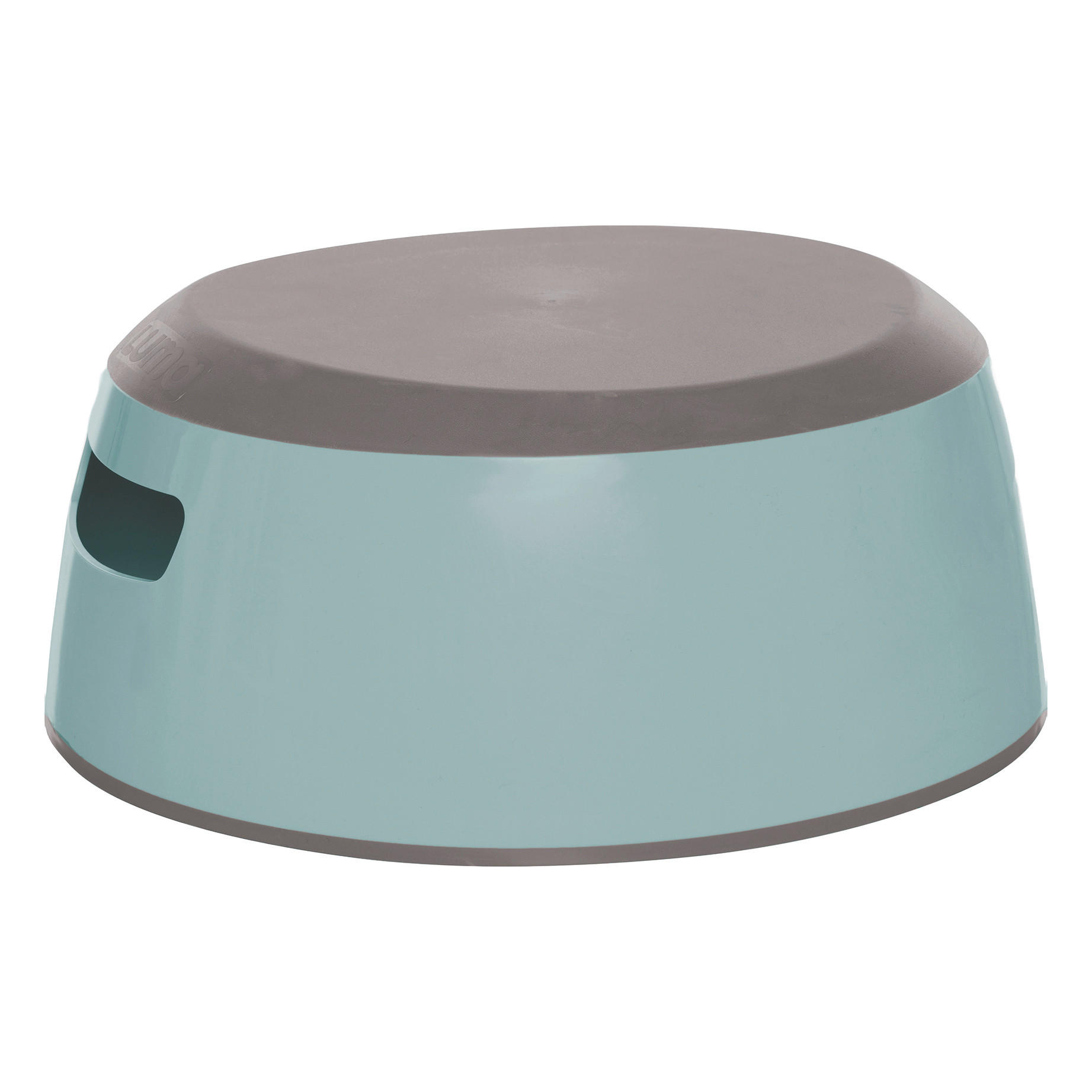 TRITTHOCKER Luma Ice Blue  - Türkis, Basics, Kunststoff (20/30/15.5cm) - Luma
