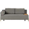 SCHLAFSOFA in Holz, Textil Graubraun  - Graubraun/Naturfarben, Design, Holz/Textil (211/88/102cm) - Niels Andersson
