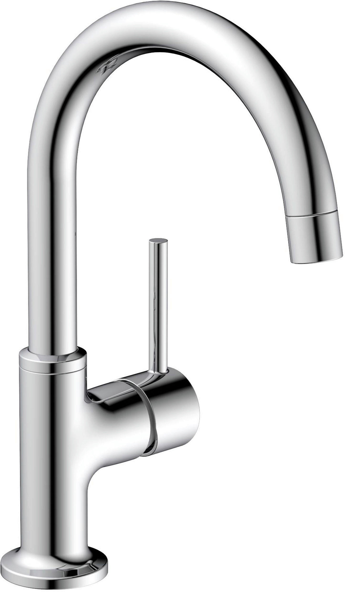 WASCHTISCHARMATUR 601400  - Chromfarben, Basics, Metall (4,5/25,0/17,0cm)