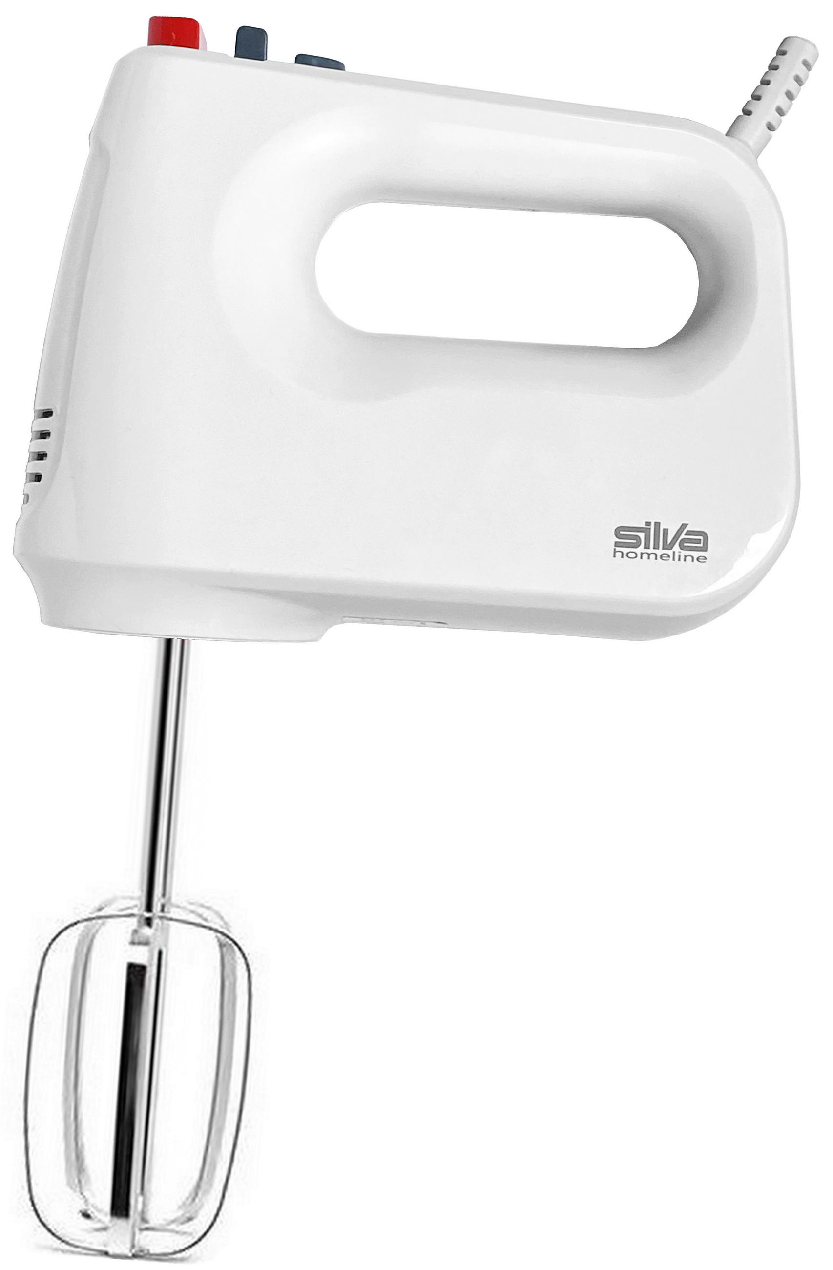 HANDMIXER  - Weiß, Trend, Kunststoff/Metall (18/15/8cm) - Silva Homeline