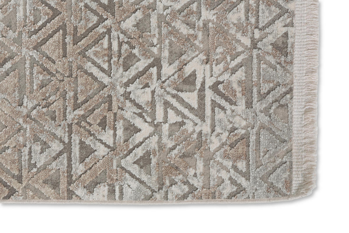WEBTEPPICH 133/190 cm Vision  - Beige, Design, Textil (133/190cm) - Schöner Wohnen