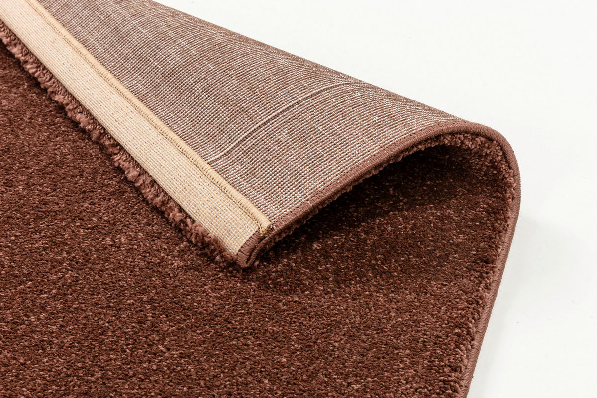 WEBTEPPICH 80/150 cm Pure Braun rechteckig  - Braun, Basics, Textil (80/150cm) - Schöner Wohnen