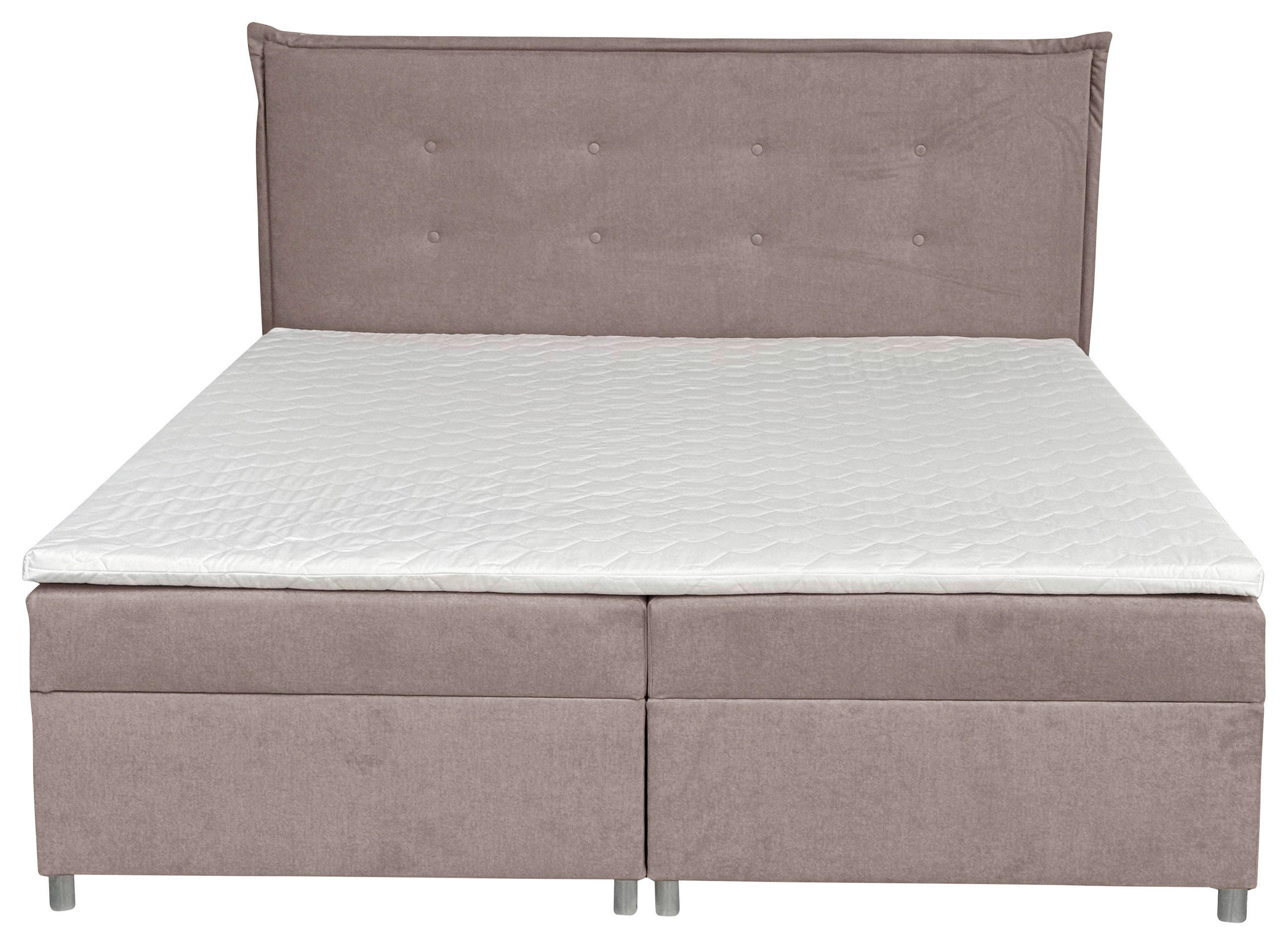 Boxspringbett mit Topper + Bettkasten180x200 cm Levie