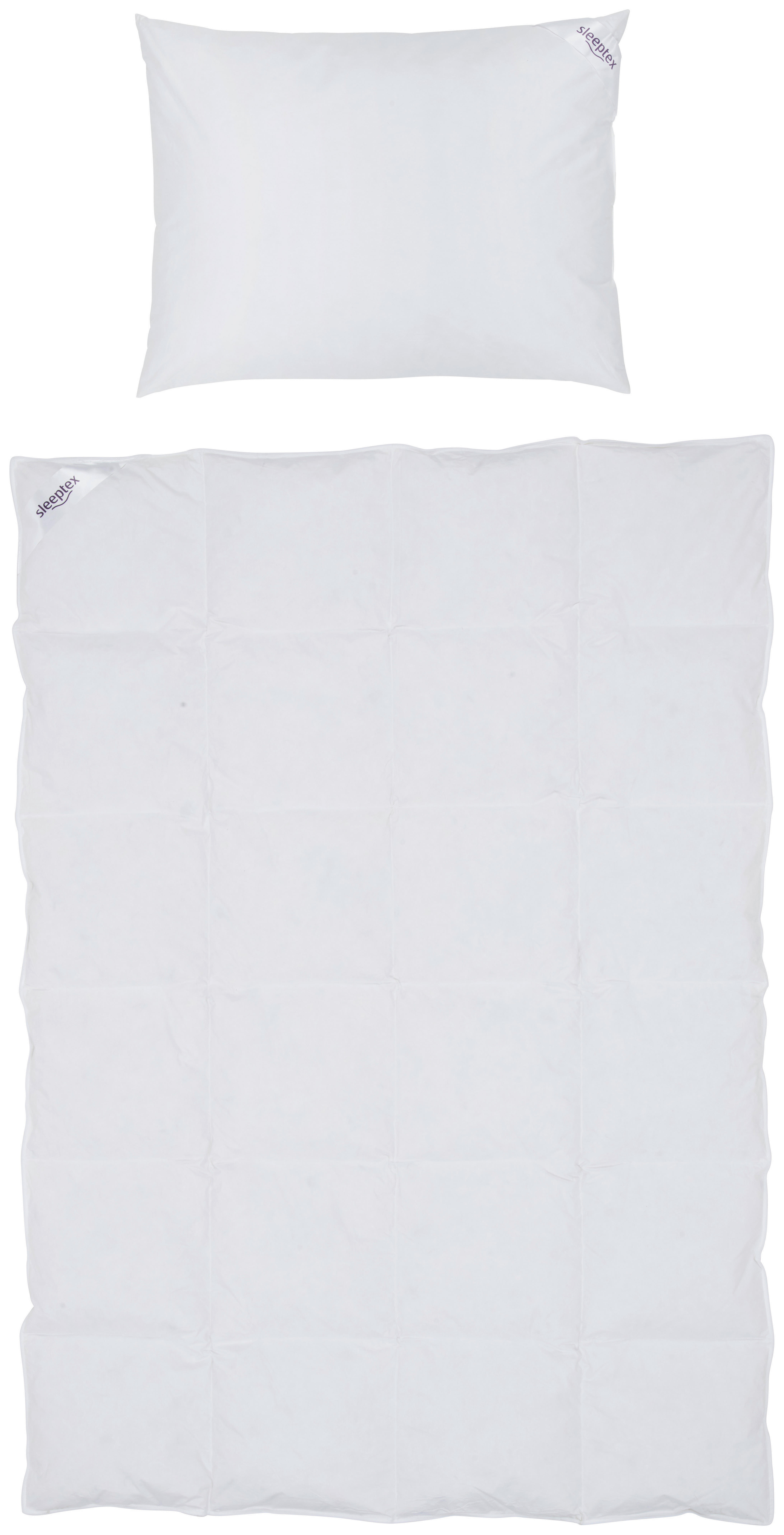 BETTENSET SLEEPTEX 140/200 cm  - Weiß, Basics, Textil (140/200cm) - Sleeptex