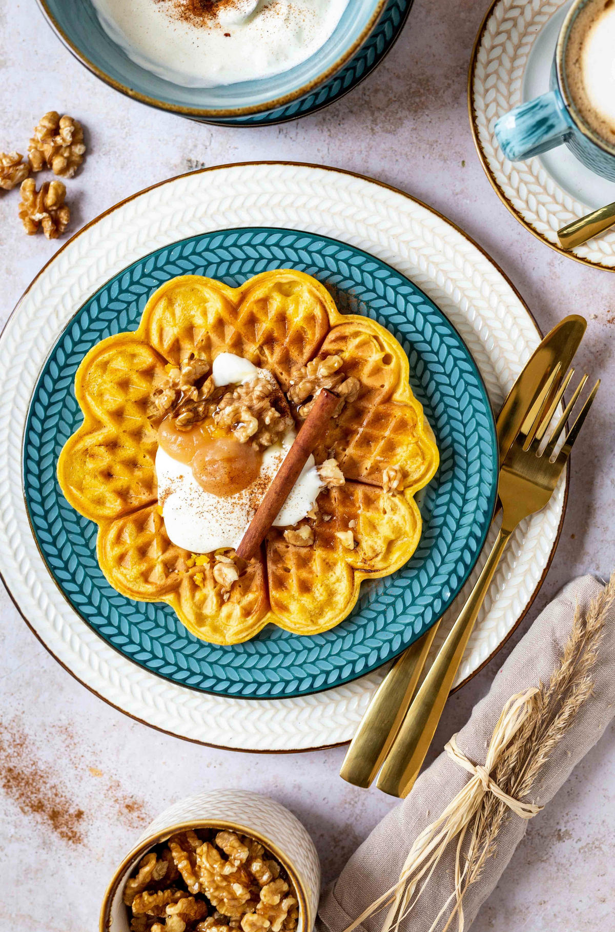 TAFELSERVICE Prospero 8-teilig  - Blau, Basics, Keramik (30,5/30,5/22cm) - Mäser