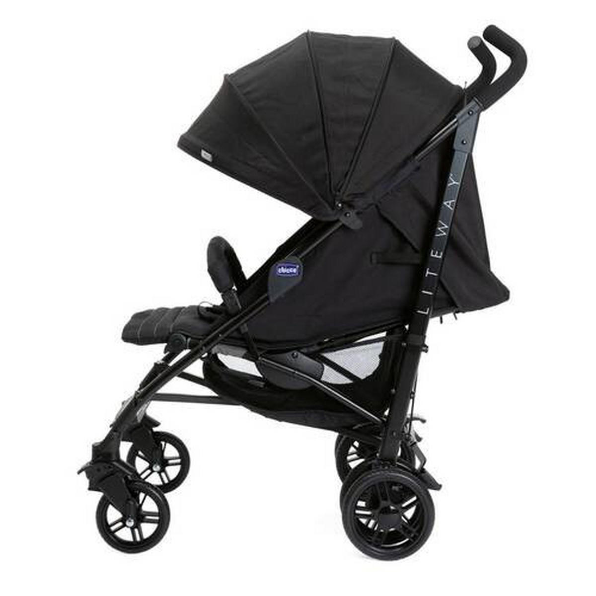 BUGGY LITEWAY 4  - Schwarz, Basics, Textil/Metall (48/103/88cm) - Chicco