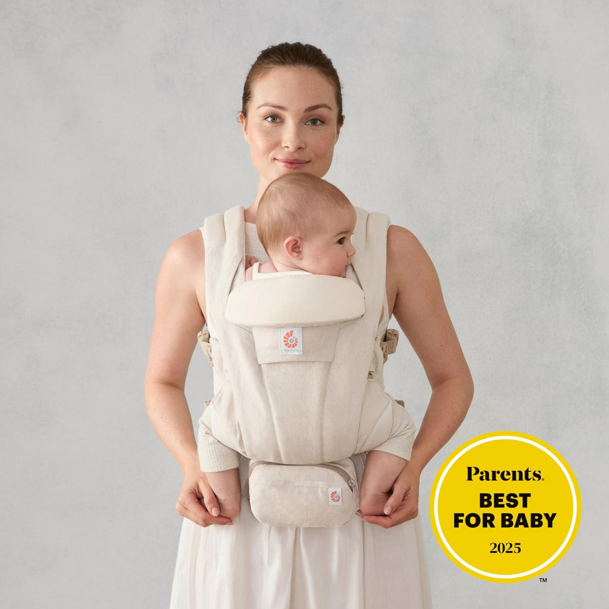 NOSILKA ZA DOJENČKA  Omni Deluxe Linen  bela  - bela, Basics, tekstil (26.5/27.5/14.8cm) - Ergobaby