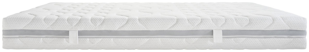 KALTSCHAUMMATRATZE 160/200 cm Höhe ca. 21 cm  - Basics, Textil (160/200cm) - Novel