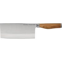 NOŽ ZA ŠEFA KUHINJE  Grand Wood        18.5 cm    nerjaveče jeklo - barve nerjavečega jekla/rjava, Basics, kovina/les (18.5cm) - WMF