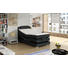 BOXSPRINGBETT 100/200 cm in Dunkelbraun - Dunkelbraun/Silberfarben, KONVENTIONELL, Kunststoff/Textil (100/200cm) - Esposa BOXSPRINGBETT 100/200 cm in Dunkelbraun - Dunkelbraun/Silberfarben, KONVENTIONELL, Kunststoff/Textil (100/200cm) - Esposa