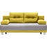 SCHLAFSOFA in Textil Gelb, Hellgrau - Gelb/Hellgrau, Design, Kunststoff/Textil (200/84/94cm) - Carryhome SCHLAFSOFA in Textil Gelb, Hellgrau - Gelb/Hellgrau, Design, Kunststoff/Textil (200/84/94cm) - Carryhome