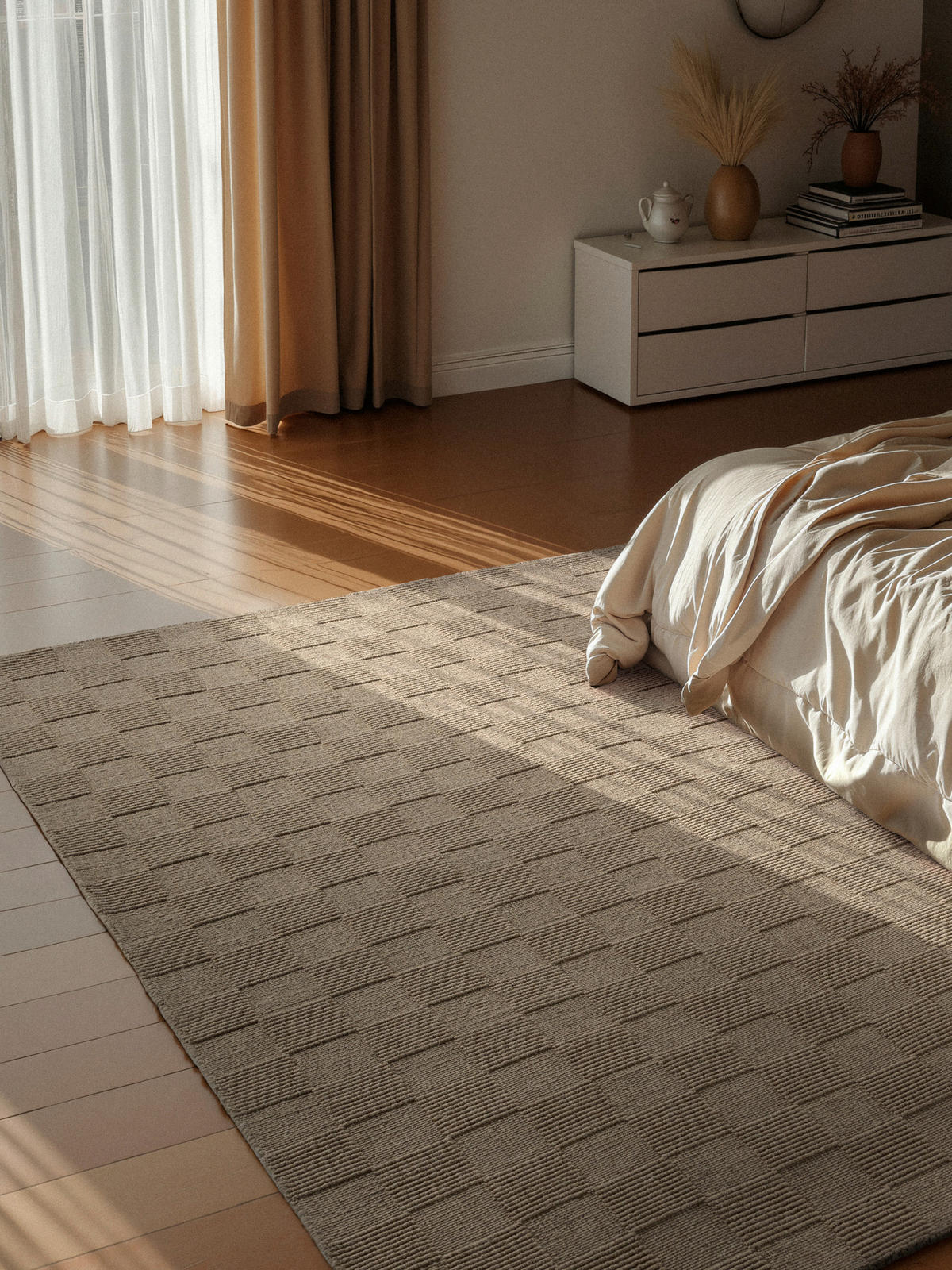 WOLLTEPPICH 120/170 cm Kollektion 1766 Grau, Beige  - Beige/Grau, Basics, Textil (120/170cm) - Villeroy & Boch