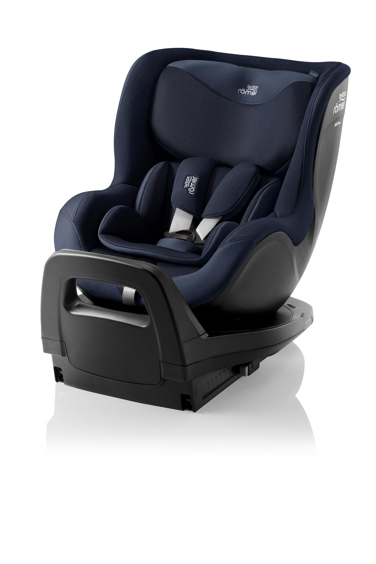 REBOARDER-KINDERSITZ Dualfix Pro M  - Blau/Dunkelblau, Basics, Kunststoff/Textil (44/48/74cm) - Britax Römer