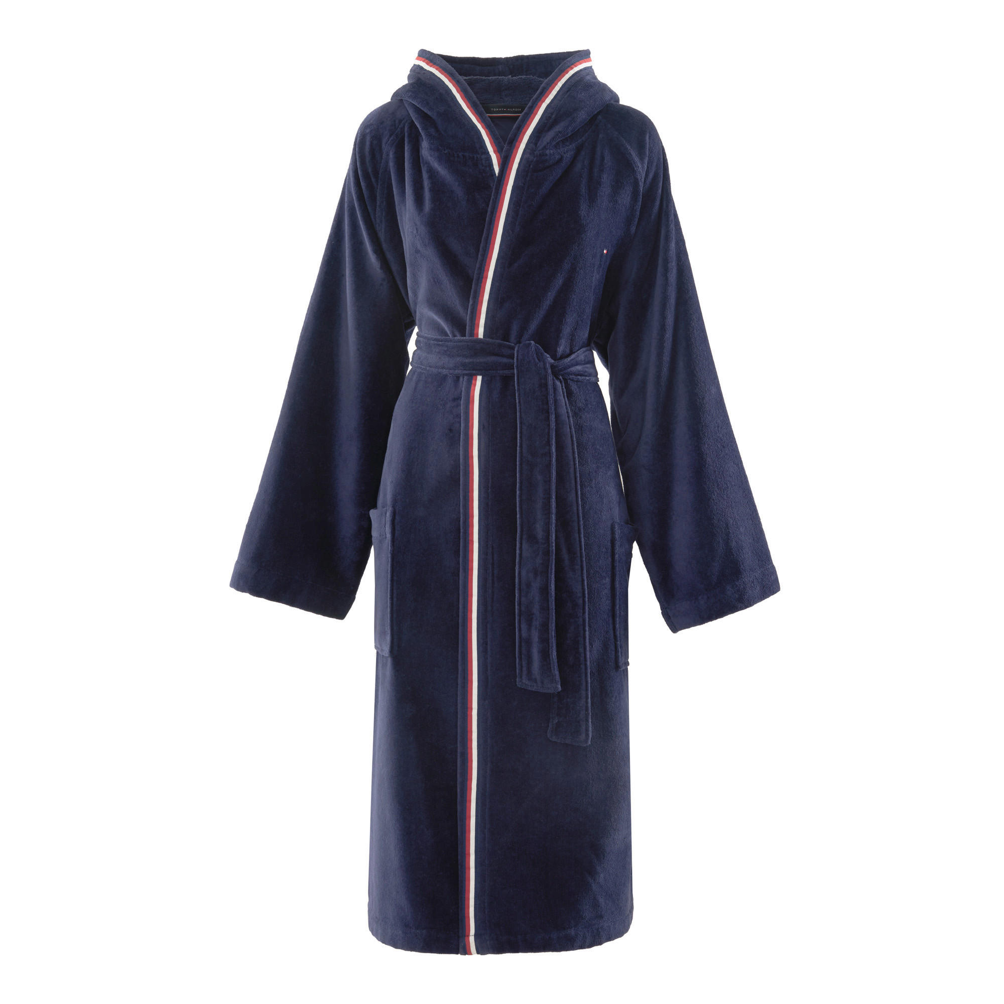 HALAT DE BAIE XL - albastru închis, Basics, textil (XLnull)