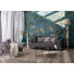 COUCHTISCH rund Schwarz - Schwarz, Design, Glas/Metall (83/35cm)