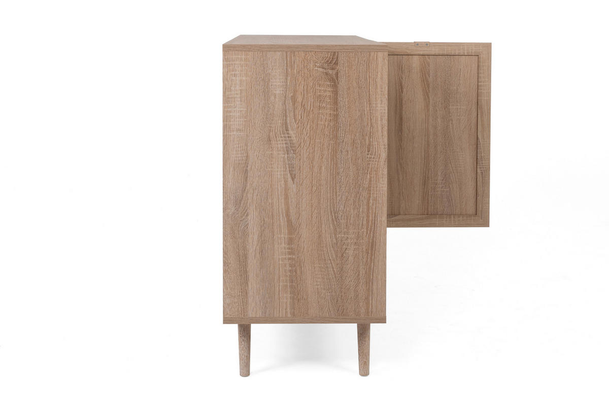 KOMMODE  in Sonoma Eiche  - Sonoma Eiche, Natur, Holz/Holzwerkstoff (101,5/87/40cm) - MID.YOU
