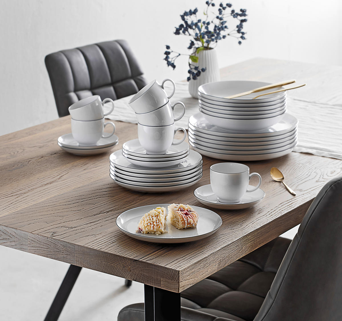 ŠÁLEK NA KÁVU porcelán  - bílá/černá, Lifestyle, keramika (0,21l) - Seltmann Weiden