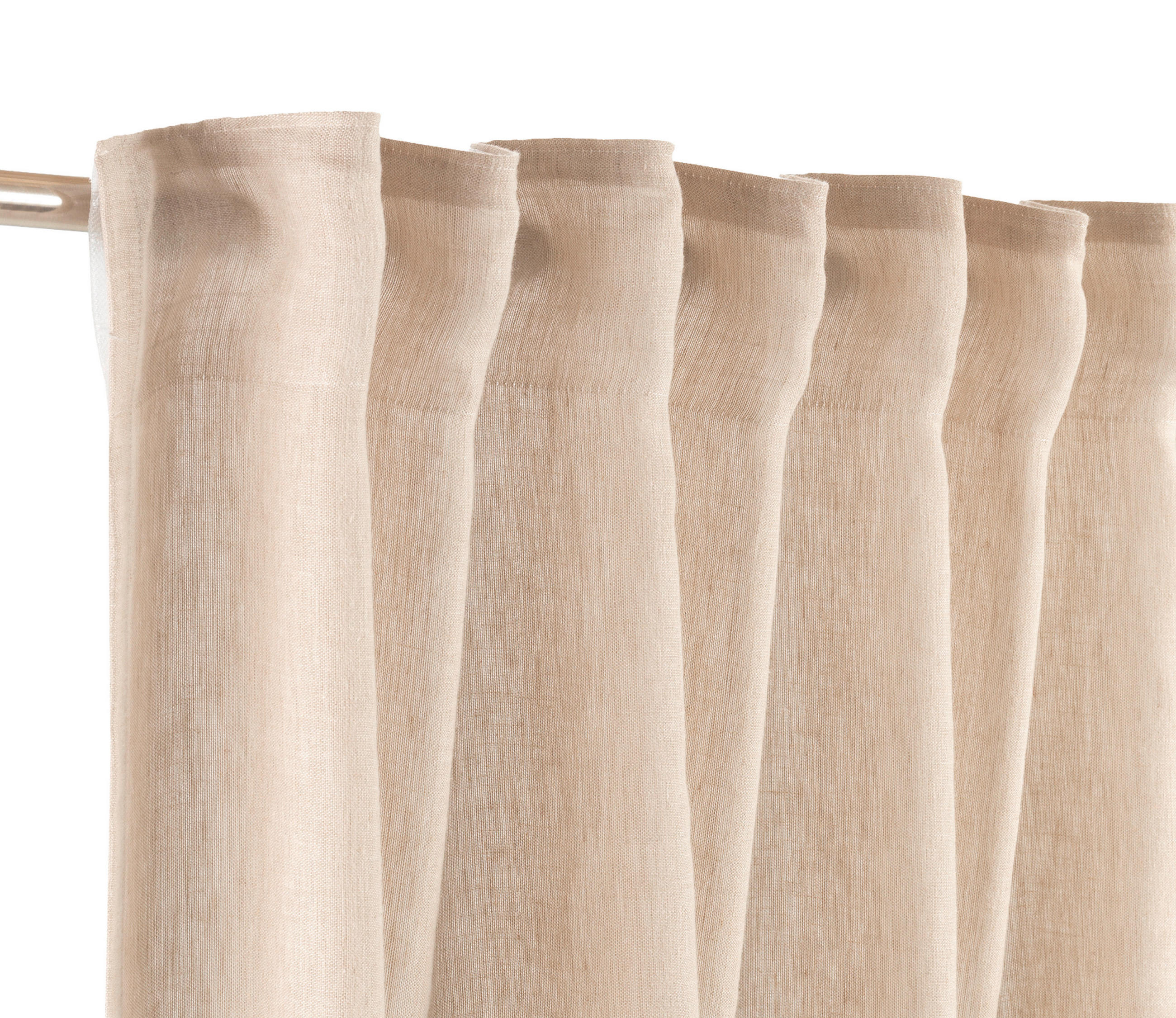 FERTIGVORHANG halbtransparent 125/250 cm - Naturfarben, Basics, Textil (125/250cm) - Schöner Wohnen