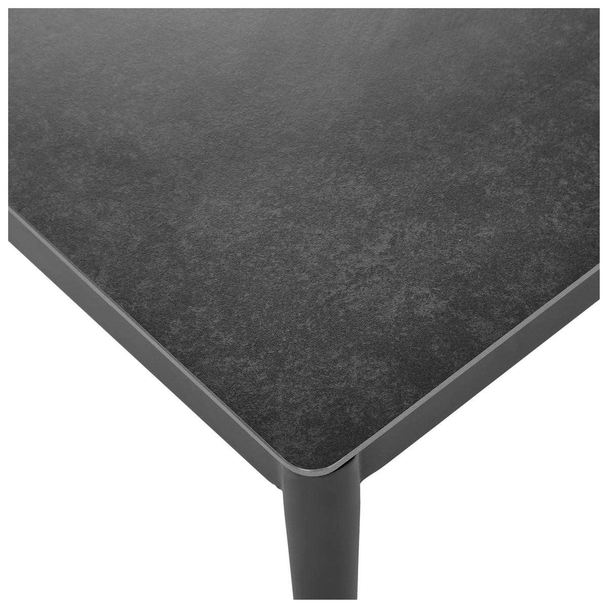 LOUNGE STOL   antracit, tamno siva  - tamno siva/antracit, Design, metal/plastika (118/68/35cm) - Amatio