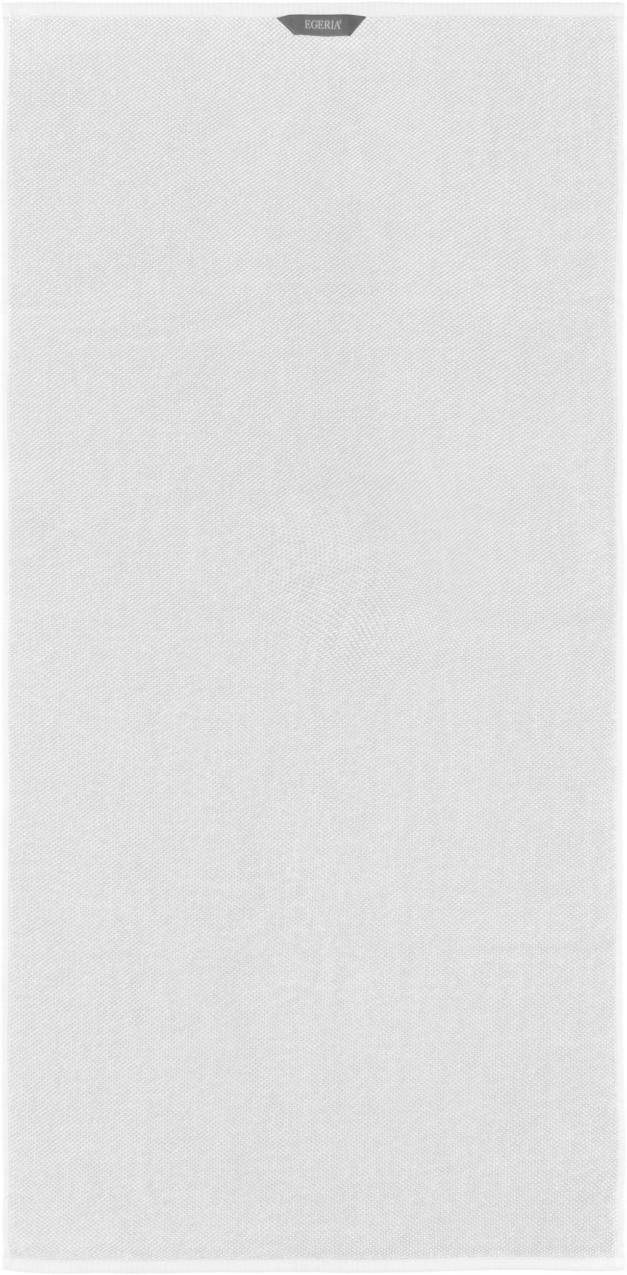 HANDTUCH BOSTON Weiß Hochglanz  - Weiß Hochglanz, Basics, Textil (50/100cm) - Egeria