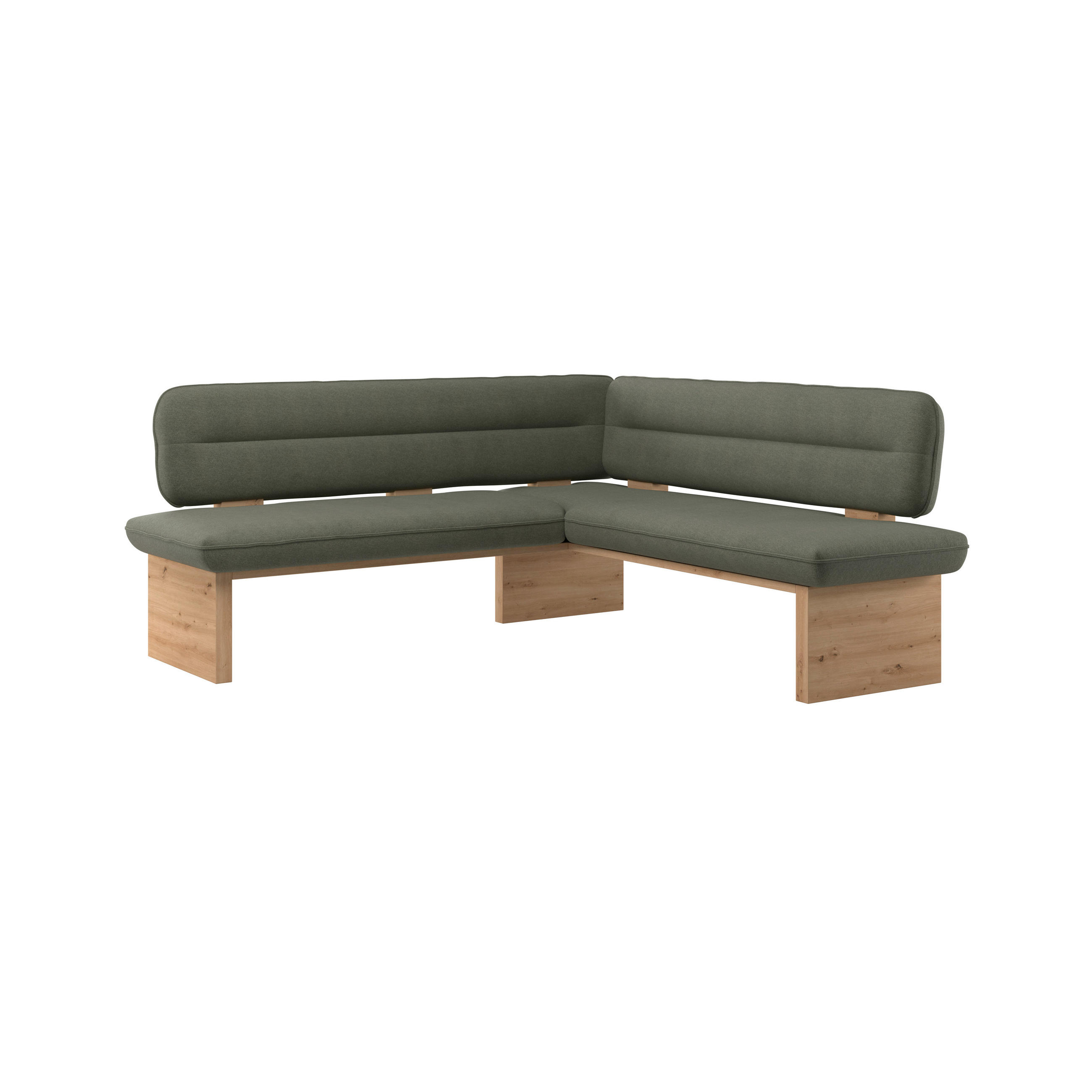 P & B Eckbank Grün 232x170 cm