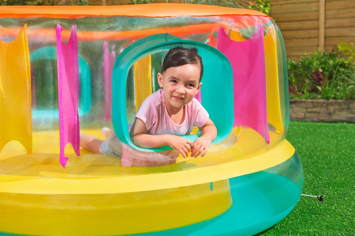 TRAMPOLÍNA - vícebarevná, Basics, plast (180/86cm) - Bestway