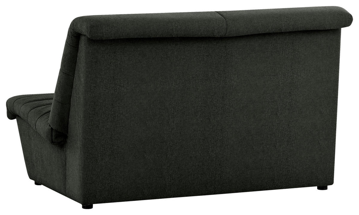 2-SITZER-SOFA in Webstoff Dunkelgrün  - Dunkelgrün/Schwarz, Design, Kunststoff/Textil (145/92/103cm) - LOOKS by W.Joop