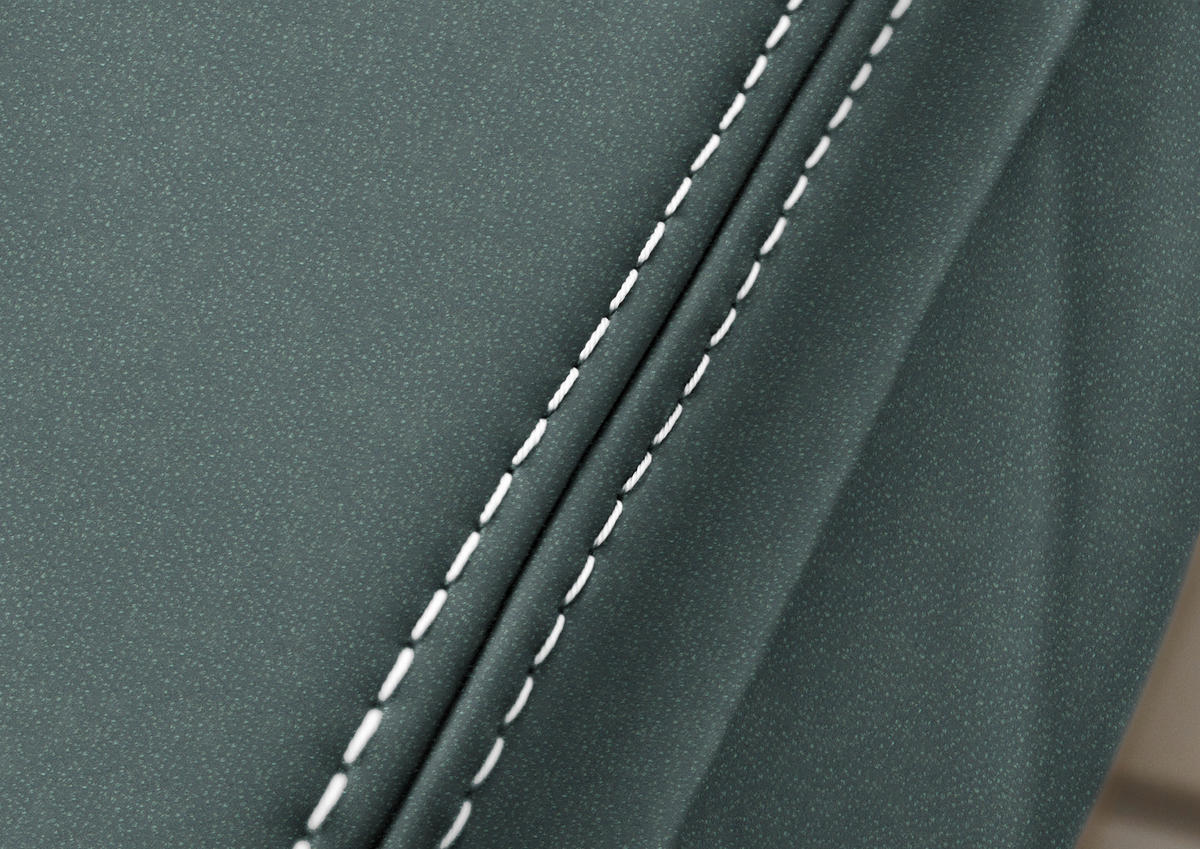 ECKSOFA Echtleder Opal  - Eichefarben/Beige, Konventionell, Leder/Holzwerkstoff (274/235cm) - Beldomo Premium