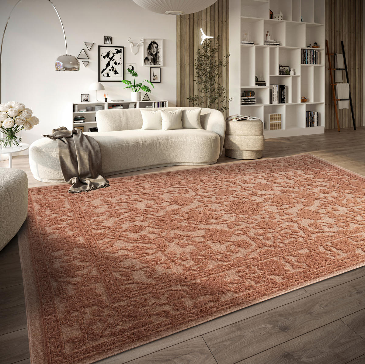 FLACHWEBETEPPICH 200/290 cm Kollektion 1879 Kupferfarben  - Kupferfarben, Design, Textil (200/290cm) - Villeroy & Boch