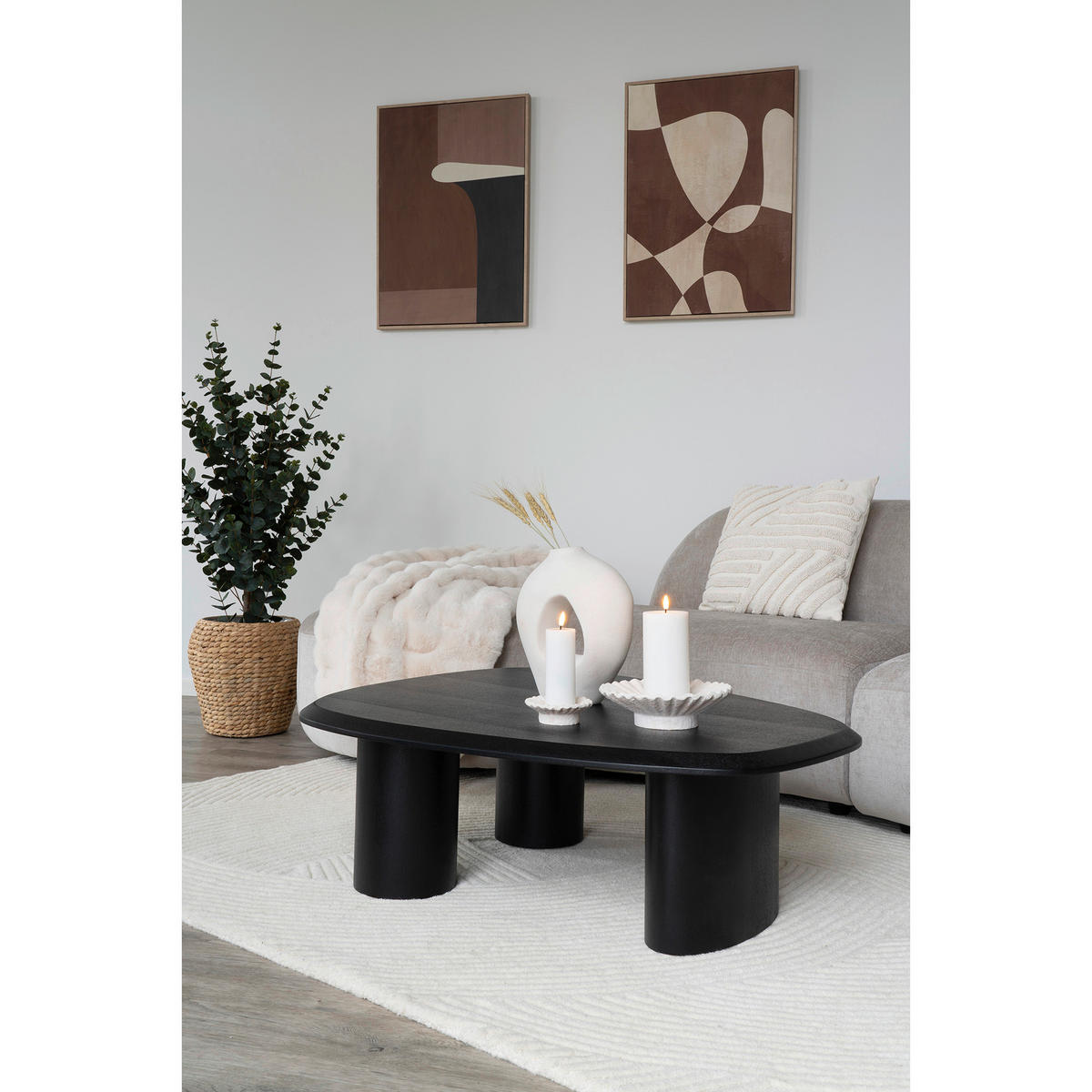 KRUKA  - ljusbrun, Design, trä (34.5/34.5/34.5cm)
