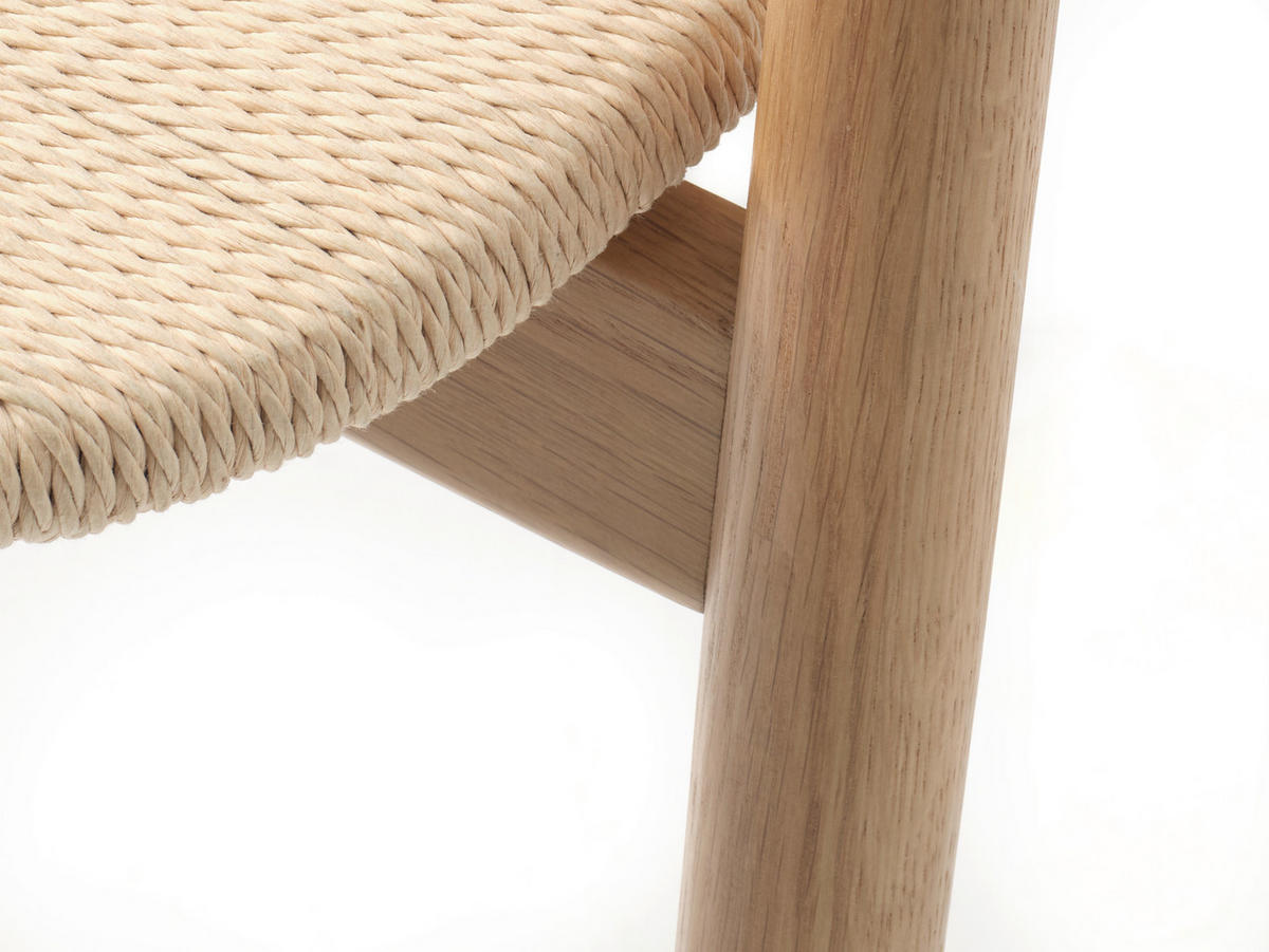 ARMLEHNSTUHL  in Webstoff  - Creme/Naturfarben, Basics, Holz/Textil (59/76,6/52cm) - Boxxx