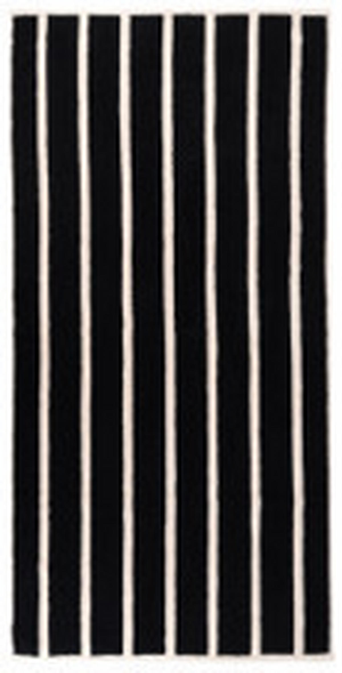 FROTTIERSET Schwarz, Ecru 5-teilig  - Ecru/Schwarz, KONVENTIONELL, Textil - Dieter Knoll