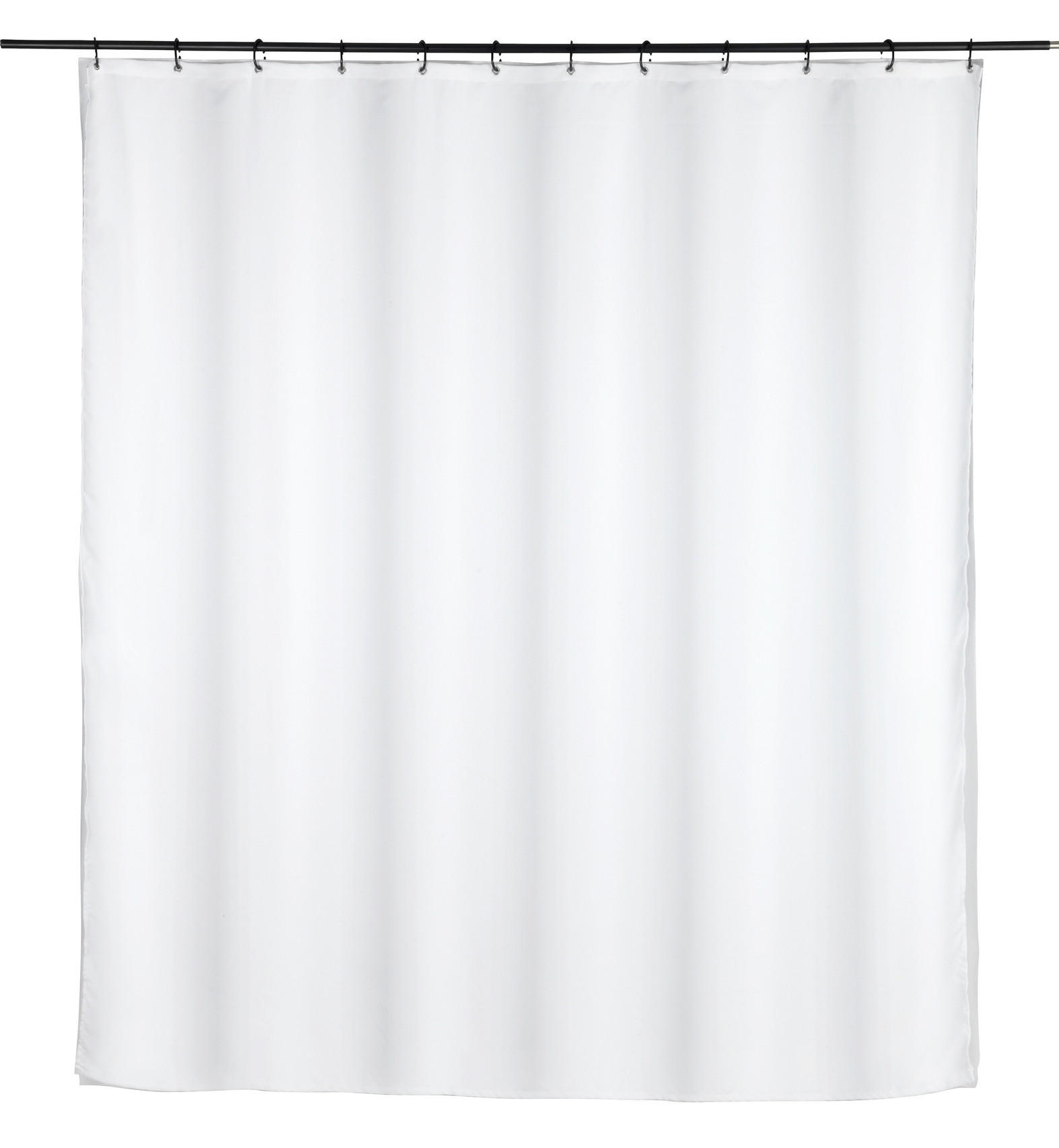 DUSCHVORHANG SAOBA GRS PES 180/200 cm  - Weiß, KONVENTIONELL, Kunststoff/Textil (180/200cm) - Schöner Wohnen